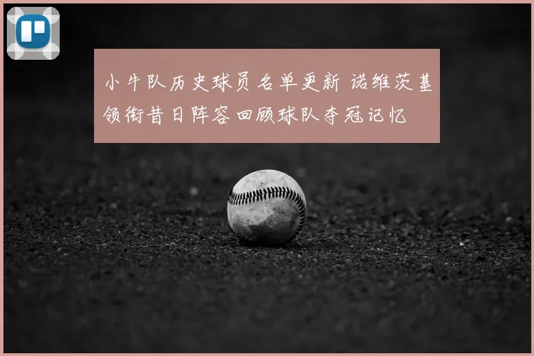 小牛队历史球员名单更新 诺维茨基领衔昔日阵容回顾球队夺冠记忆